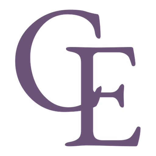 CE monogram